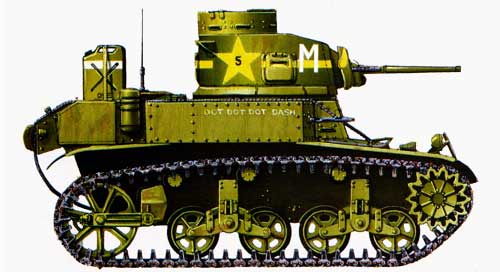 лёгкий танк M3 лёгкий танк M3