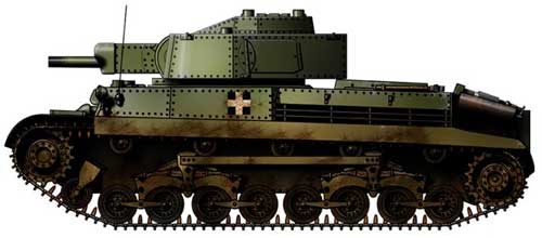 Средний танк "Туран II" "Туран II" - танк второй мировой войны