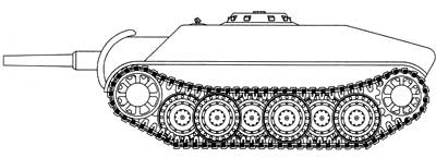 Первый аванпроект schwerer kleiher Panzerkampfwagen mit 10.5 cm Проект бронетехники