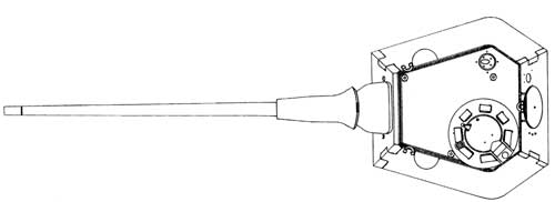 8.8 cm KwK 43 L/71 в модернизированной Panther-Schmalturm 8.8 cm KwK 43 L/71