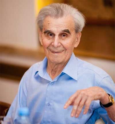 Леонид Николаевич Карцев на праздновании своего 90-летнего юбилея. Фото: Михаил Усов Леонид Николаевич Карцев
