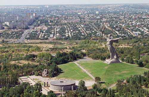 70-летняя годовщина победы в Сталинградской битве Мамаев курган