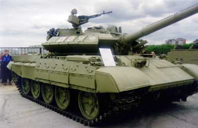 Танк Т-55 со встроенной динамической защитой Танк Т-55