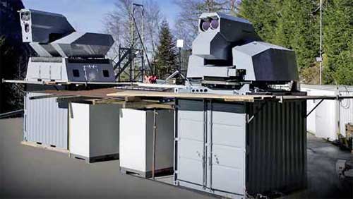 Немецкий производитель вооружений Rheinmetall провел испытания высокоэнергетического лазера Высокоэнергетический лазер