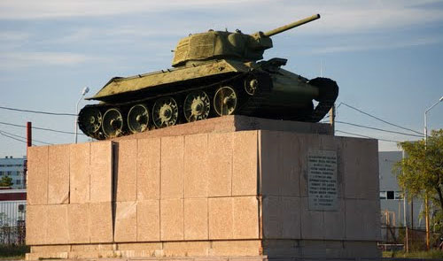 Танк Т-34 "Челябинский колхозник" № 18 Танк Т-34