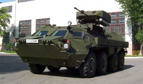 Бронетехника украинского производства БТР-4