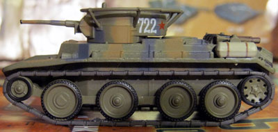 Модель БТ-7 из "Русских танков" Журнал