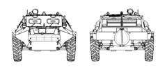 проекции русского легкобронированного транспортера пехоты
