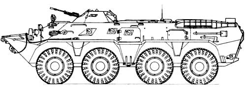 БТР-80 Бронетранспортер