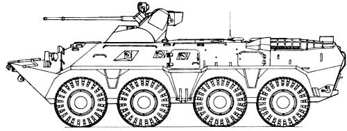БТР-80А Бронетранспортер