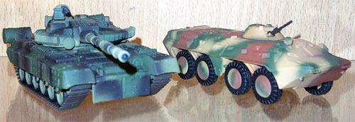 Модели журнала "Русские танки" БТР-80