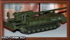 Модель САУ "Пион" в "Русских танках"