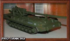 Модель номера - САУ "Пион" 