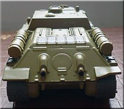 Модель САУ СУ-122 фотография задней проекции самоходки задняя проекция модели сау