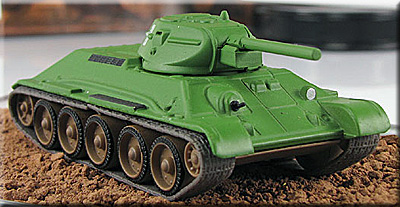 Коллекционная модель русского танка Т-34-76 модель русского танка т-34