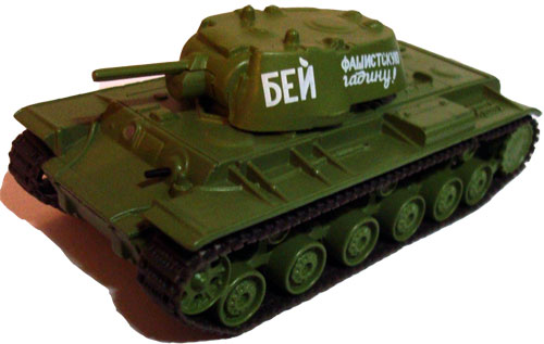 Модель номера "Русских танков" Танк КВ-1