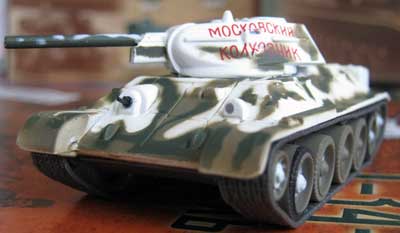 Фото модели танка Т-34-76 модель танка