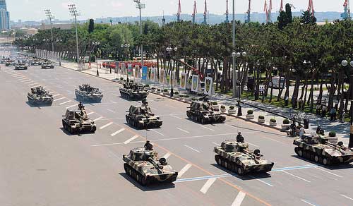 Баку, 2011 год Военный парад