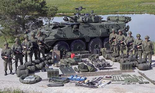 Бронемашина LAV-3
