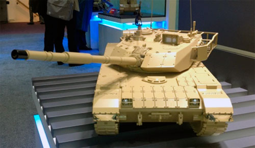 Модель МВТ-3000 Танк МВТ-3000