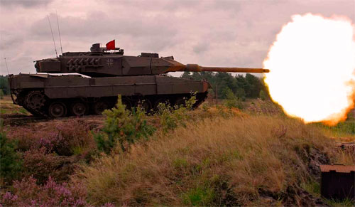 Leopard 2A6 Немецкий танк