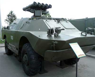 Для ПТУР "Конкурс" на базе БРДМ-2 была создана боевая машина 9П148, с размещенной на ней поднимаемой пусковой установкой на пять ракет 9М113 в транспортно-пусковых контейнерах ПТУР "Конкурс"