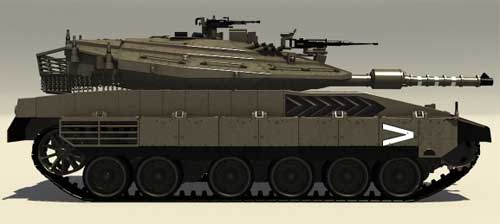 Модель танка Merkava Mk. 4 Танк Израиля