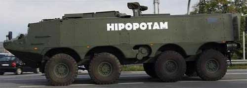 Hipopotam Тяжелый колесный бронетранспортер