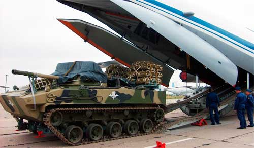БМД-4М со средствами десантирования БМД-4М