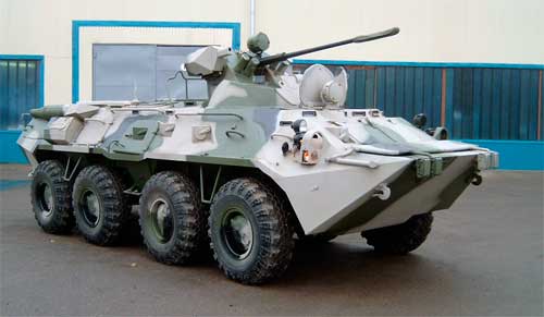 БТР-80А - "81 бронетанковый ремонтный завод" БТР-80А