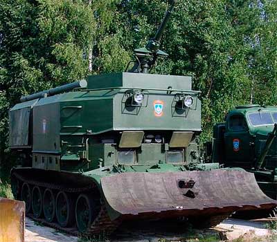 Гусеничная пожарная машина ГПМ-54