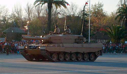 Leopard 2A4CH Чили Танк Leopard 2A4CH
