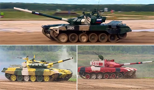 Танковый биатлон-2021: танки Китая, России и Узбекистана Танковый биатлон-2021: заезд №1