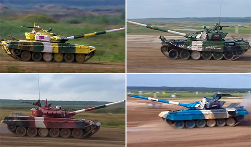 Танковый биатлон-2021: Венесуэла, Вьетнам, Монголия и Сирия - вторые экипажи команд Танковый биатлон-2021: заезд №5
