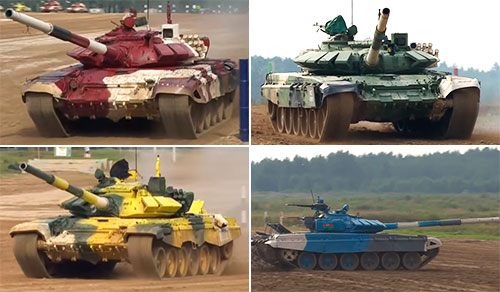 Танковый биатлон-2021: Беларусь, Азербайджан, Казахстан и Сербия - вторые экипажи команд Танковый биатлон-2021: заезд №6