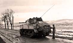 Танк M4A2(76)W "Шерман" 12-й бронетанковой дивизии США Танк M4A2(76)W "Шерман"