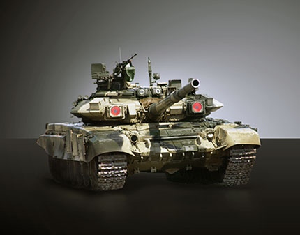 Танк Т-90С Российский танк