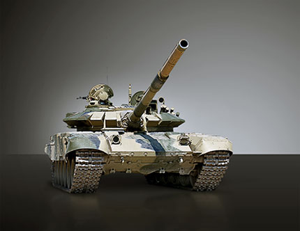 Модернизированный танк Т-72 Российский танк