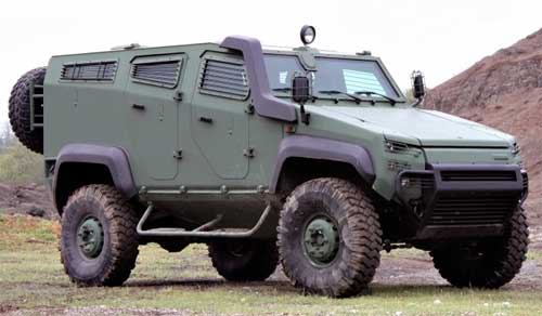 Бронеавтомобиль Ural 4x4