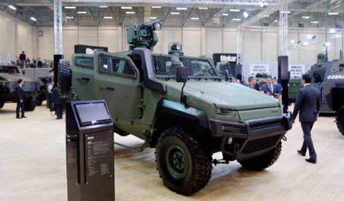 Бронеавтомобиль Ural 4x4