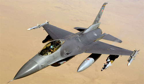 Самолет F-16 Истребитель F-16