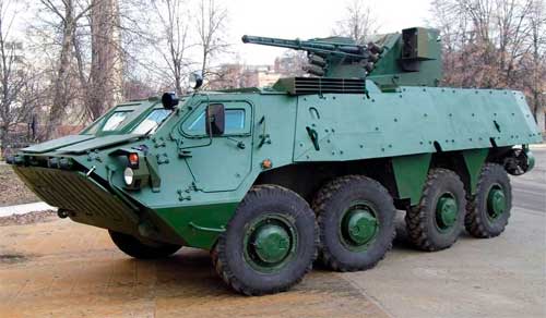 Боевая бронированная машина БТР-4Е1 БТР-4Е1