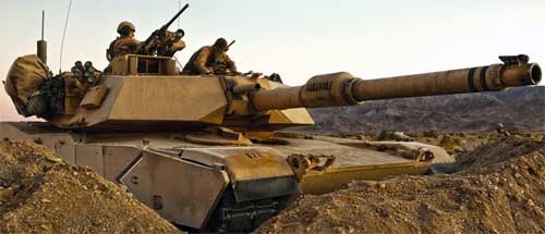 Американский танк "Абрамс" М1А1 ОБТ Абрамс