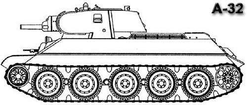 Танк А-32