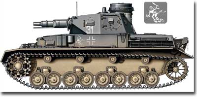 Немецкий танк Танк PzKpfw IV