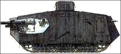 Германский тяжелый танк A7V