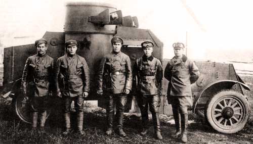 Бронеавтомобиль "Остин" 3-й серии, 1919 год "Остин"