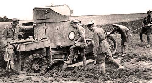 Lanchester armoured car