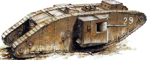 Тяжелый танк Mk III ( бронетехника