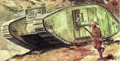 Тяжелый танк Mk IV бронетехника